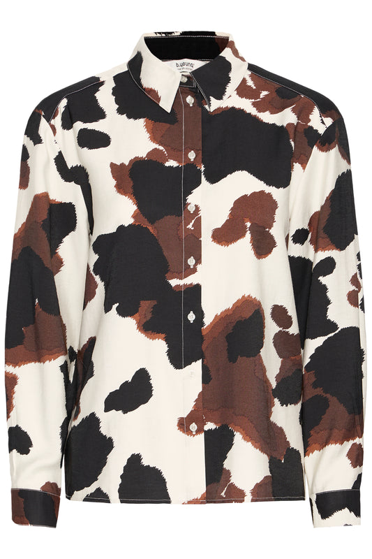 B Young ByIhamma Shirt | String Cow Print