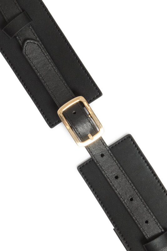 B Young Vimma Wide Belt | Black