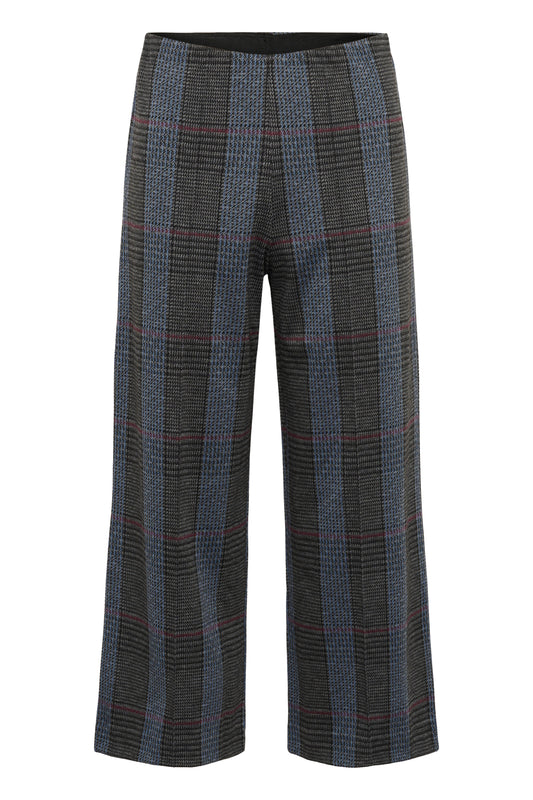Part Two Ilisan Pants | Large Grey Check