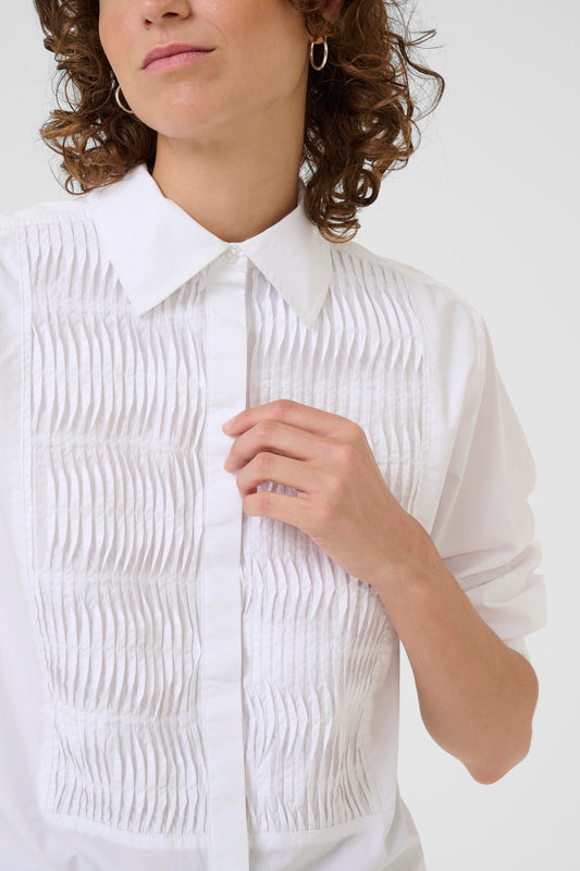 Part Two Natinka Shirt | Bright White