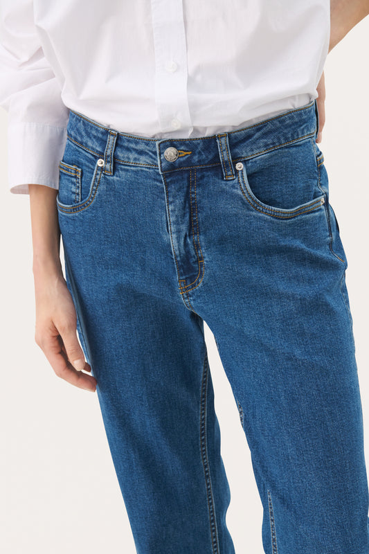Part Two Judy Jeans | Medium Dark Blue Denim