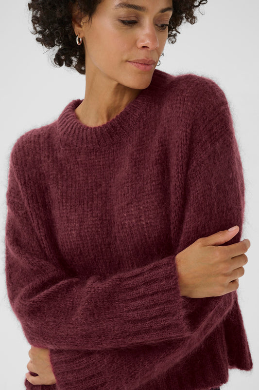 Part Two SillePW Pullover | Tawny Port