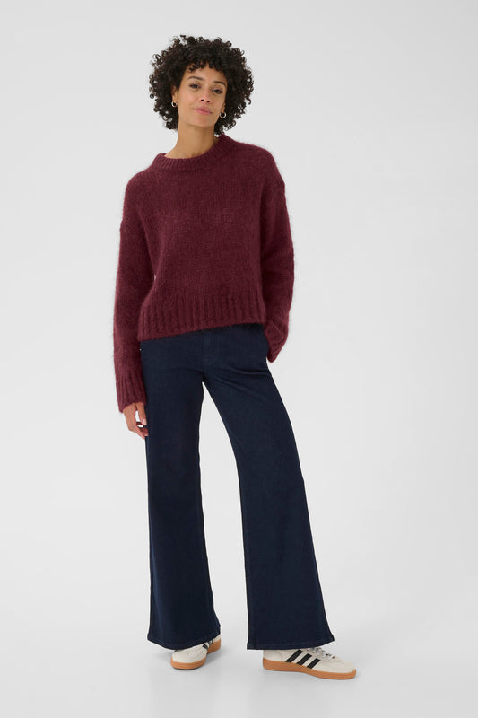 Part Two Sille Pullover | Tawny Port