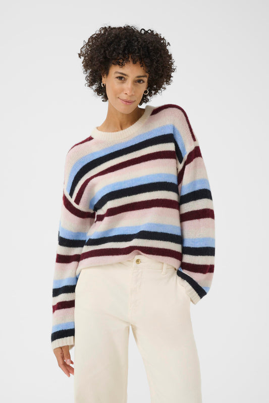 Part Two SpencerPW Pullover | Multi Stripe