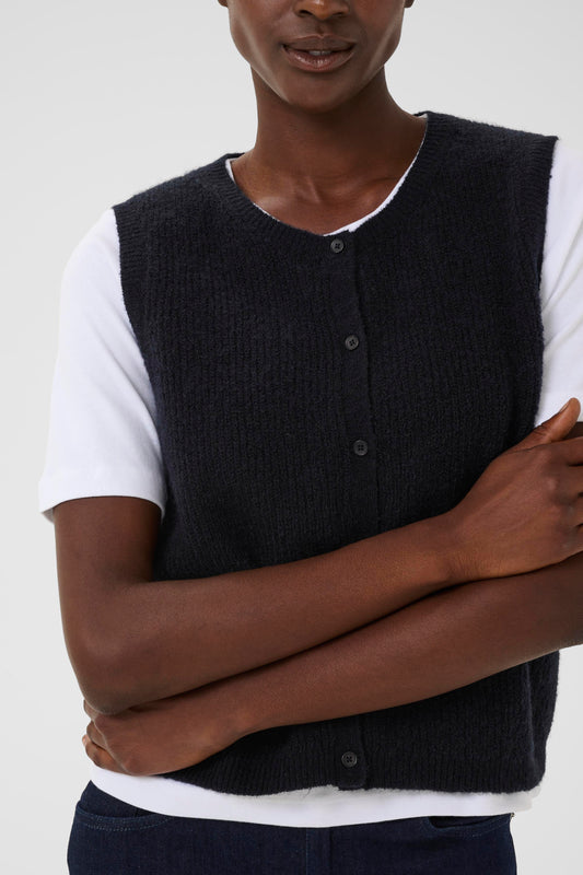 Part Two Pimira Waistcoat | Dark Navy