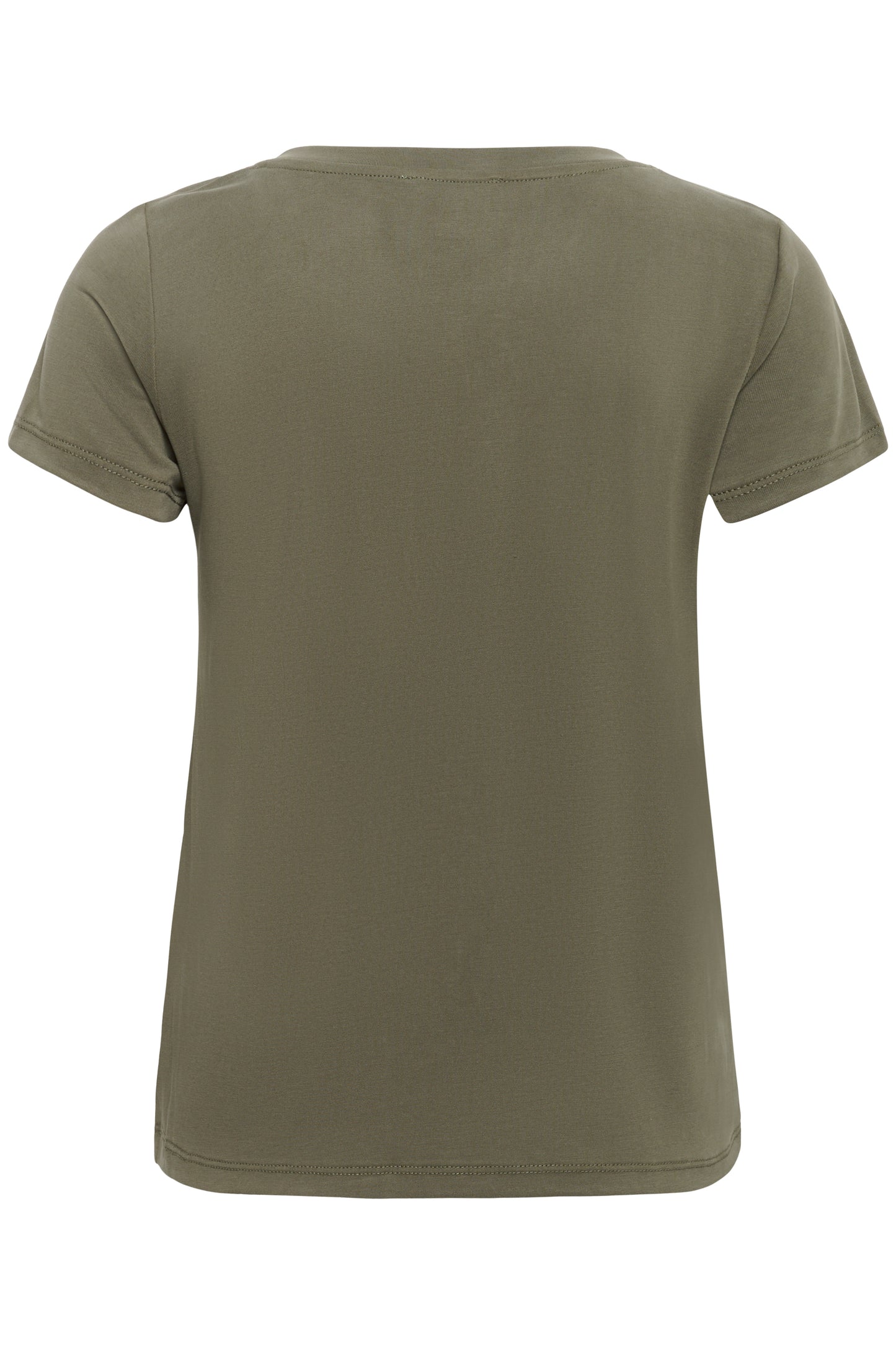 Soaked In Luxury Columbine V-Neck T-Shirt | Grape Leaf