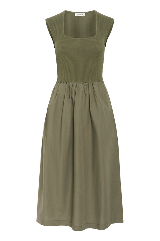 Soaked in Luxury Simone Phoebe Dress | Grape Leaf