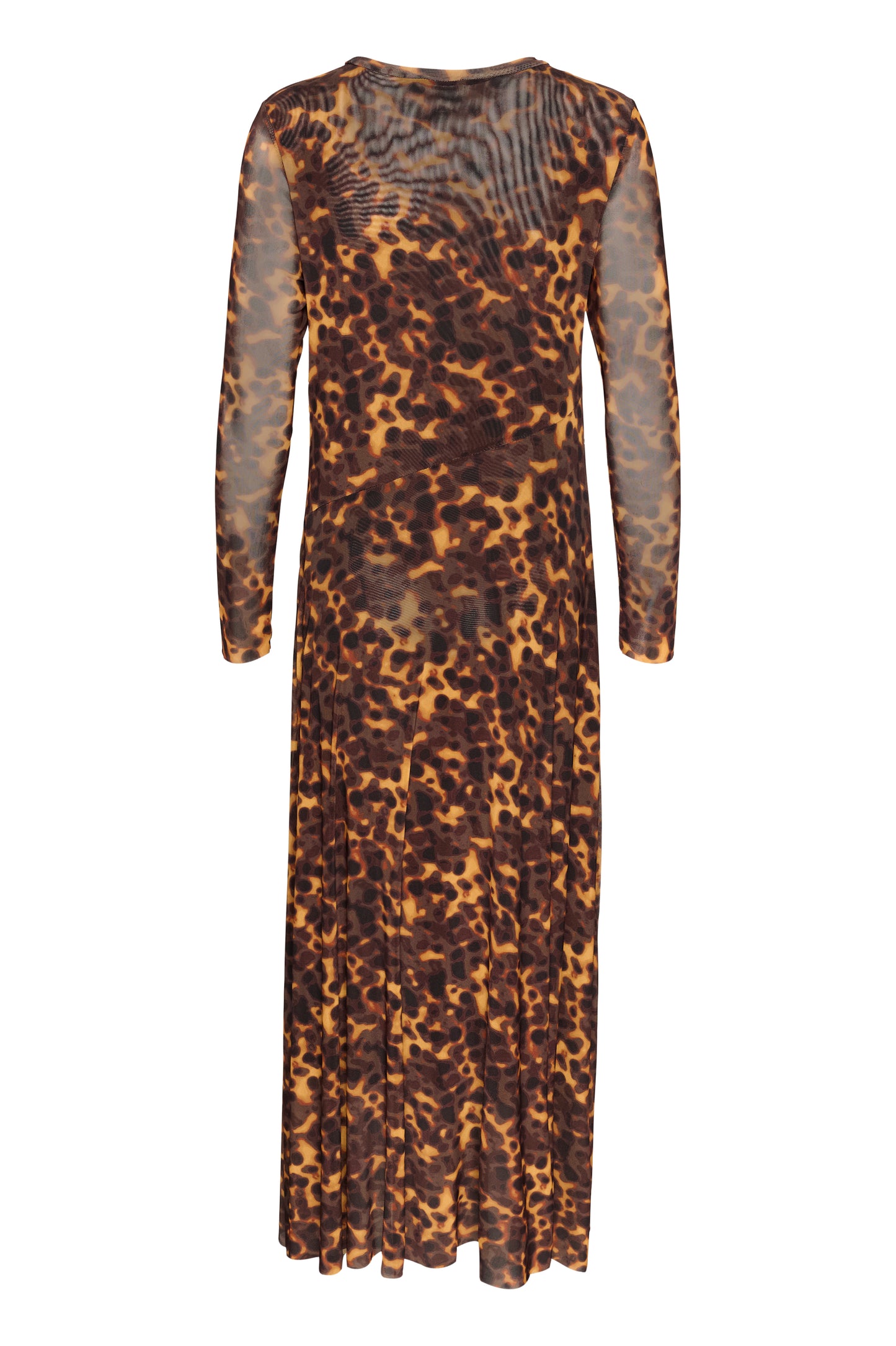 Soaked in Luxury Kerrie Arine Dress | Tortoise Print