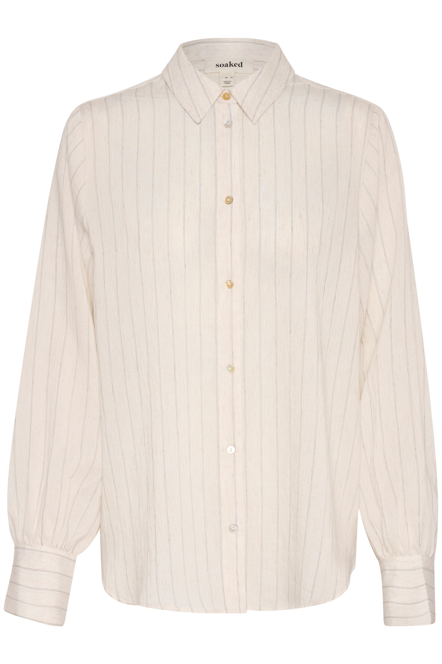Soaked in Luxury Roya Shirt | Nature Stripe