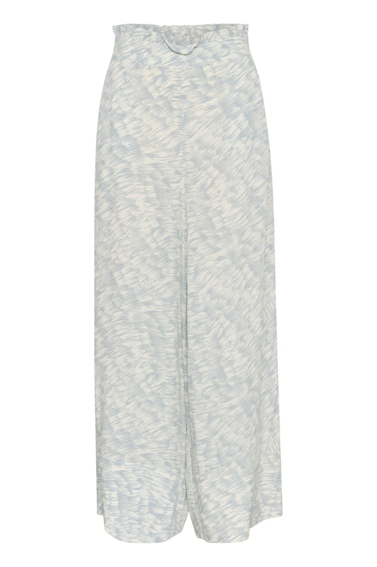 Soaked in Luxury Arjana Zaya Pants | Silver Blue Stroke