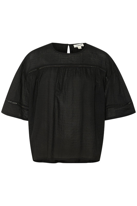 Soaked in Luxury Amona Blouse | Black