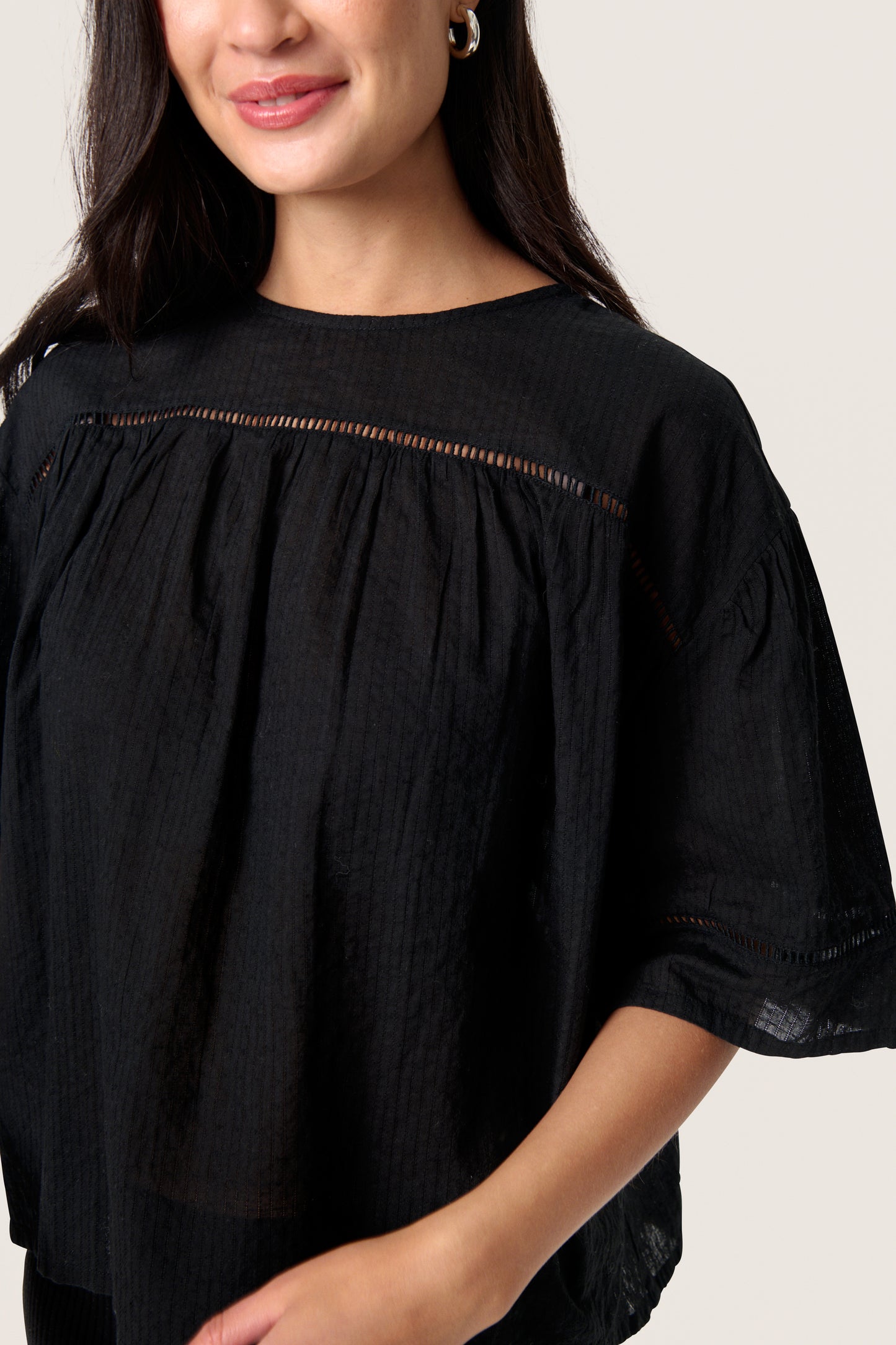 Soaked in Luxury Amona Blouse | Black