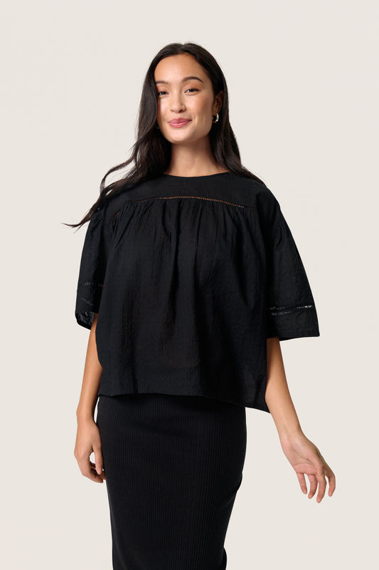 Soaked in Luxury Amona Blouse | Black