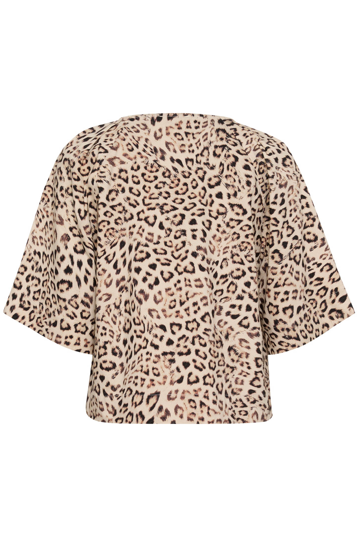 Soaked in Luxury Jalina Blouse | Leopard Print