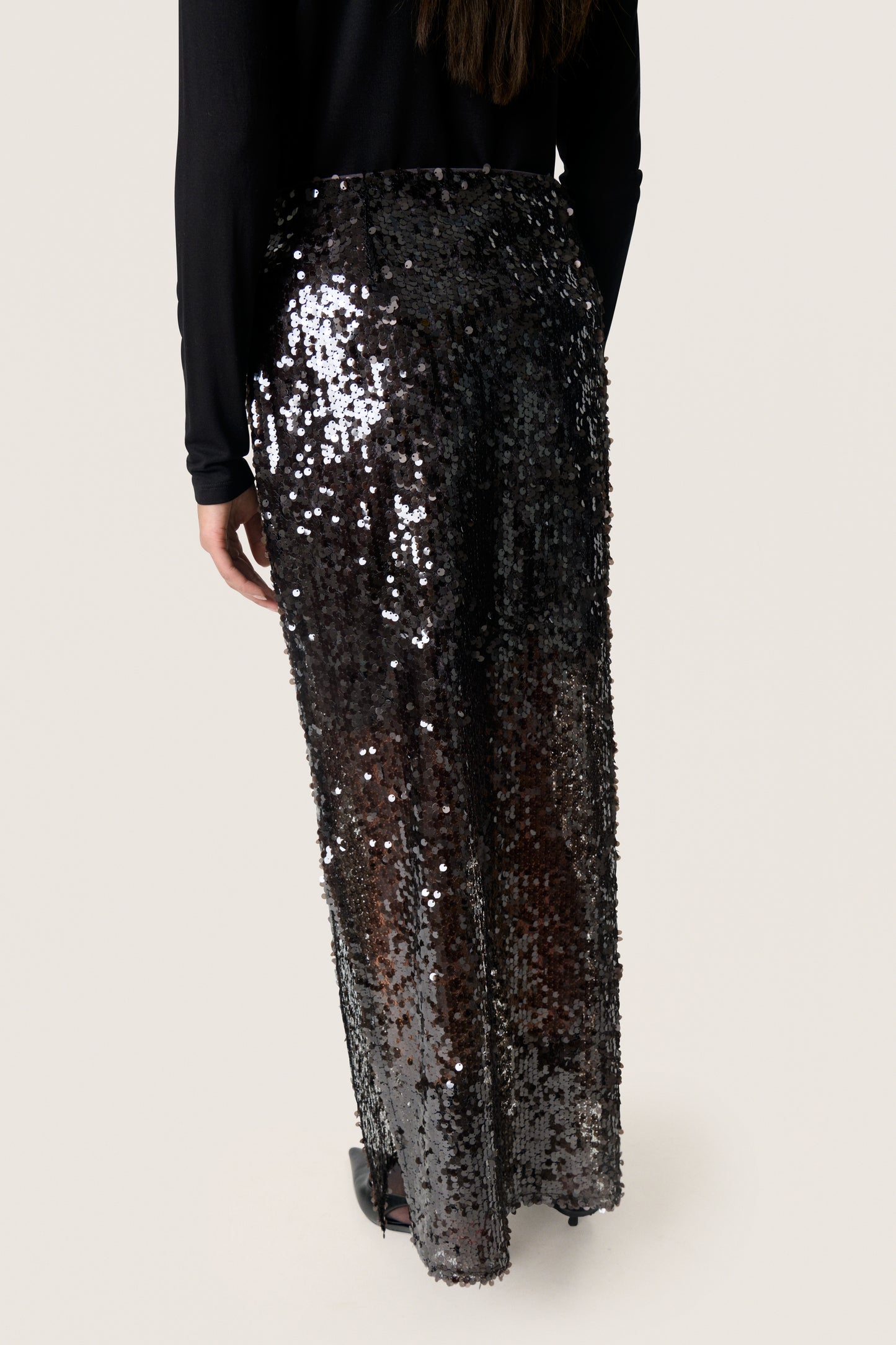 Soaked in Luxury Cochella Sequin Skirt | Chocolate Torte