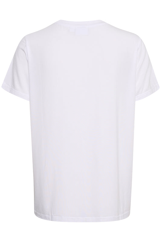 Saint Tropez Adelia Regular T-Shirt | Bright White