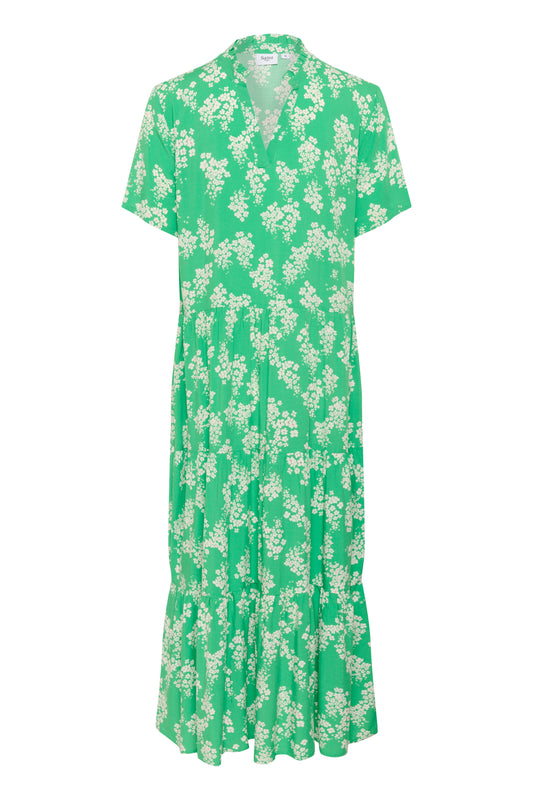 Saint Tropez Eda Short Sleeve Maxi Dress | Greenbriar Flower Lane