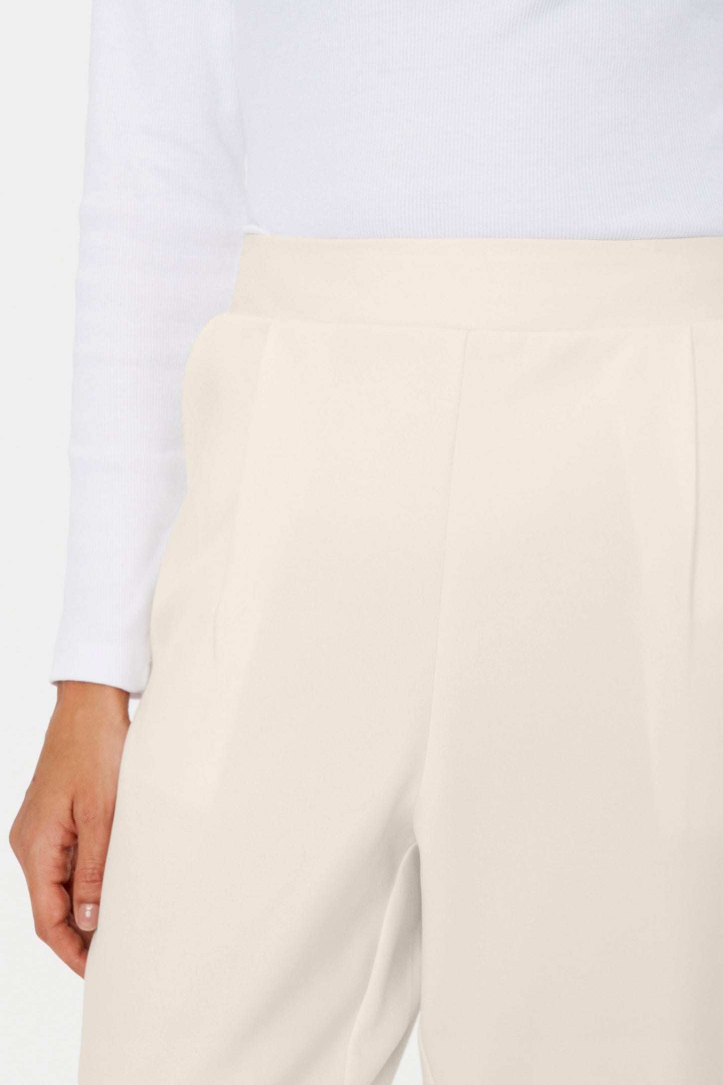 Saint Tropez Celeste Straight Leg Trousers | Ice
