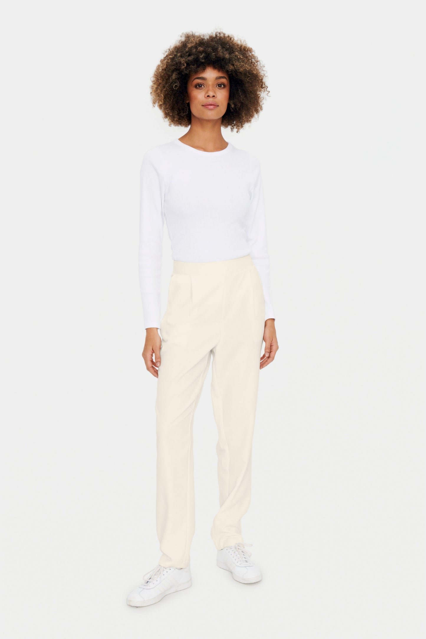 Saint Tropez Celeste Straight Leg Trousers | Ice