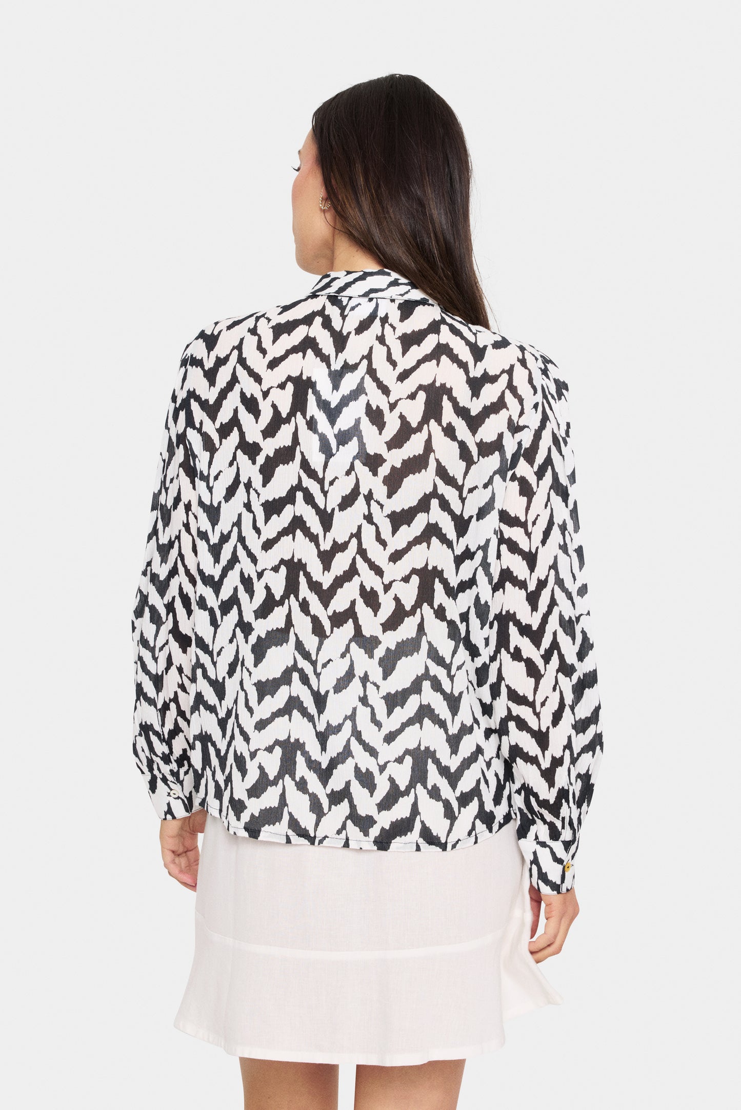 Saint Tropez Vega Shirt | Small Monochrome Strokes