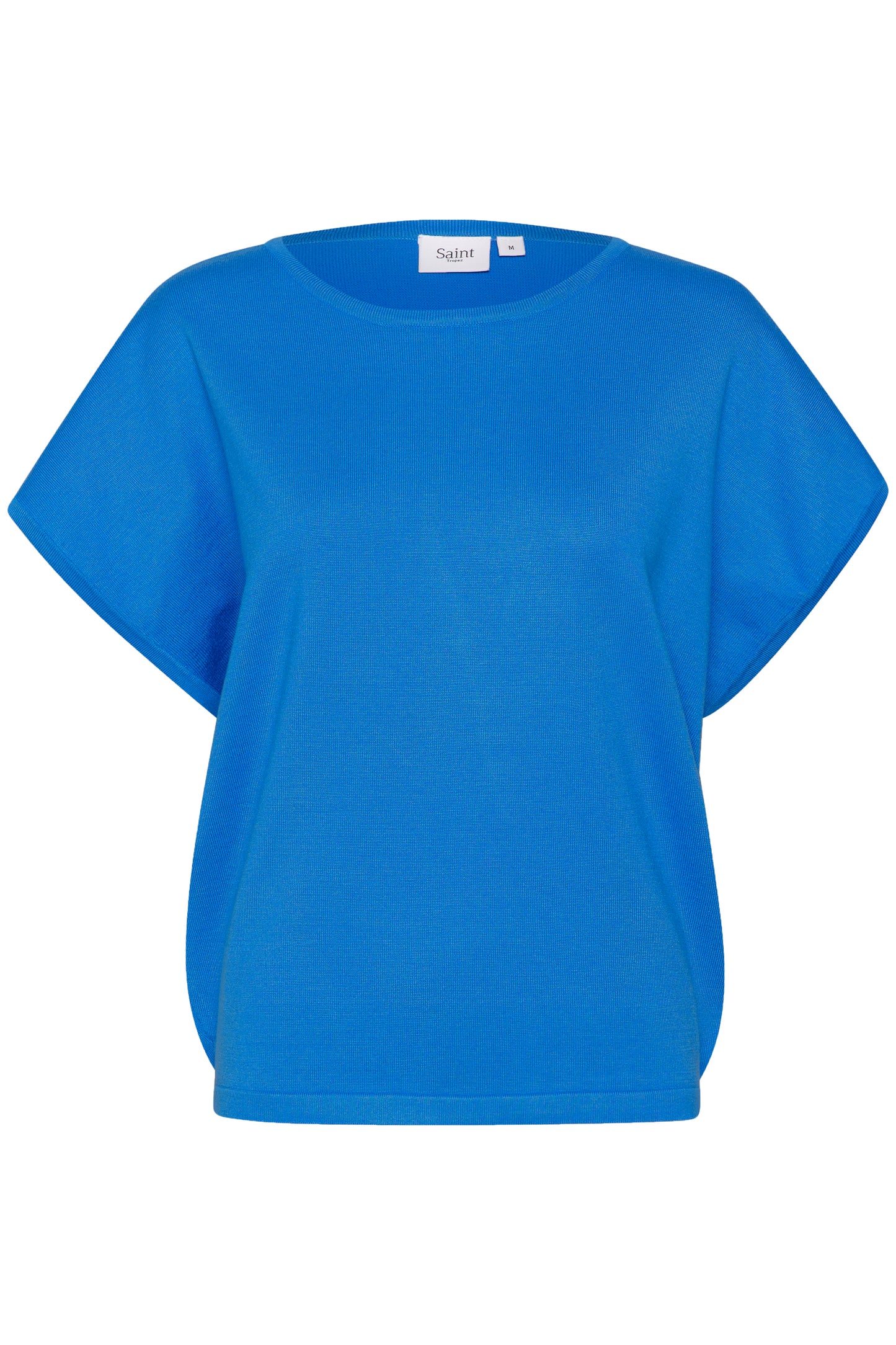 Saint Tropez MilaSZ Round Neck Short Sleeve Pullover | Campanula