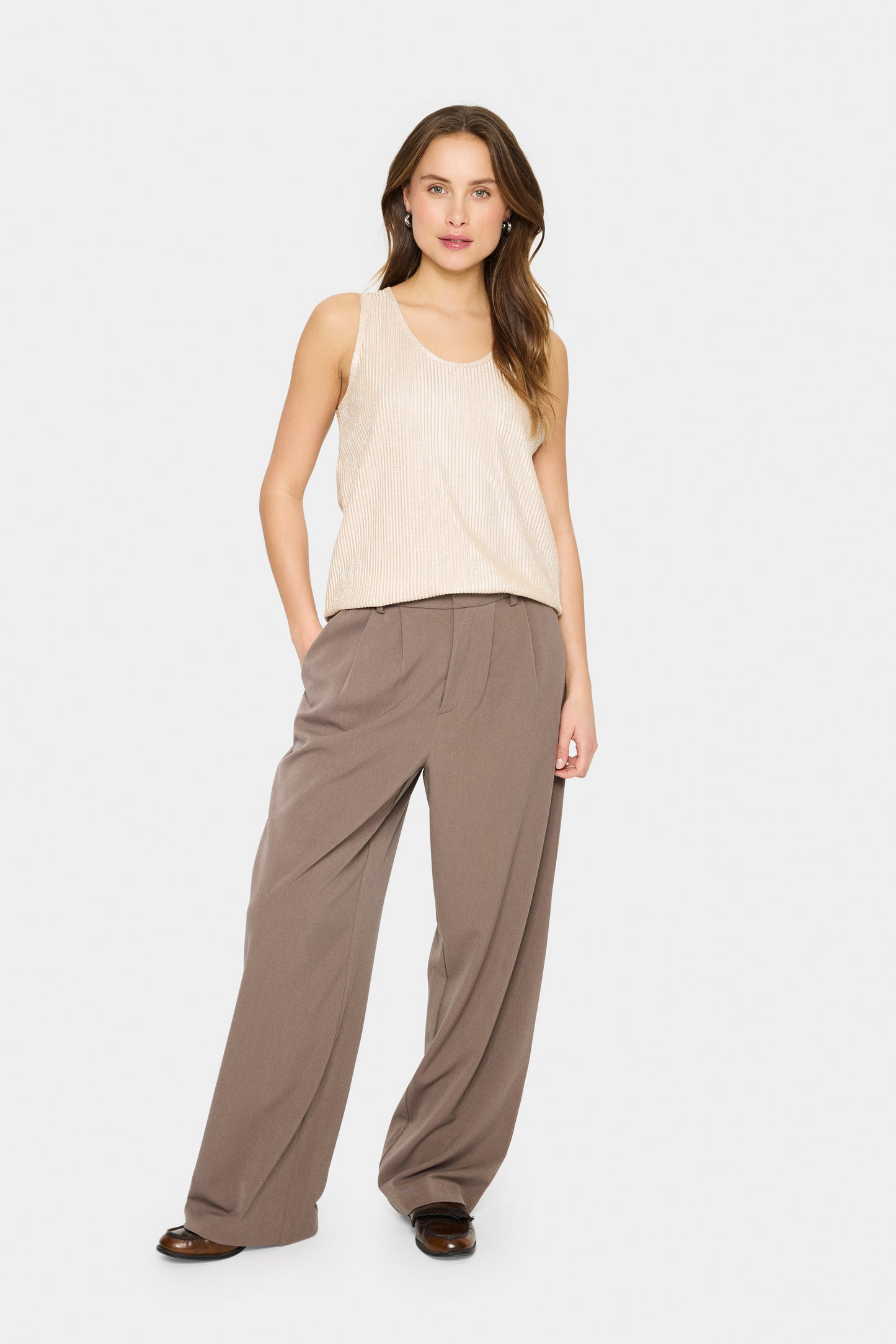 Saint Tropez Evy Top | Winter White