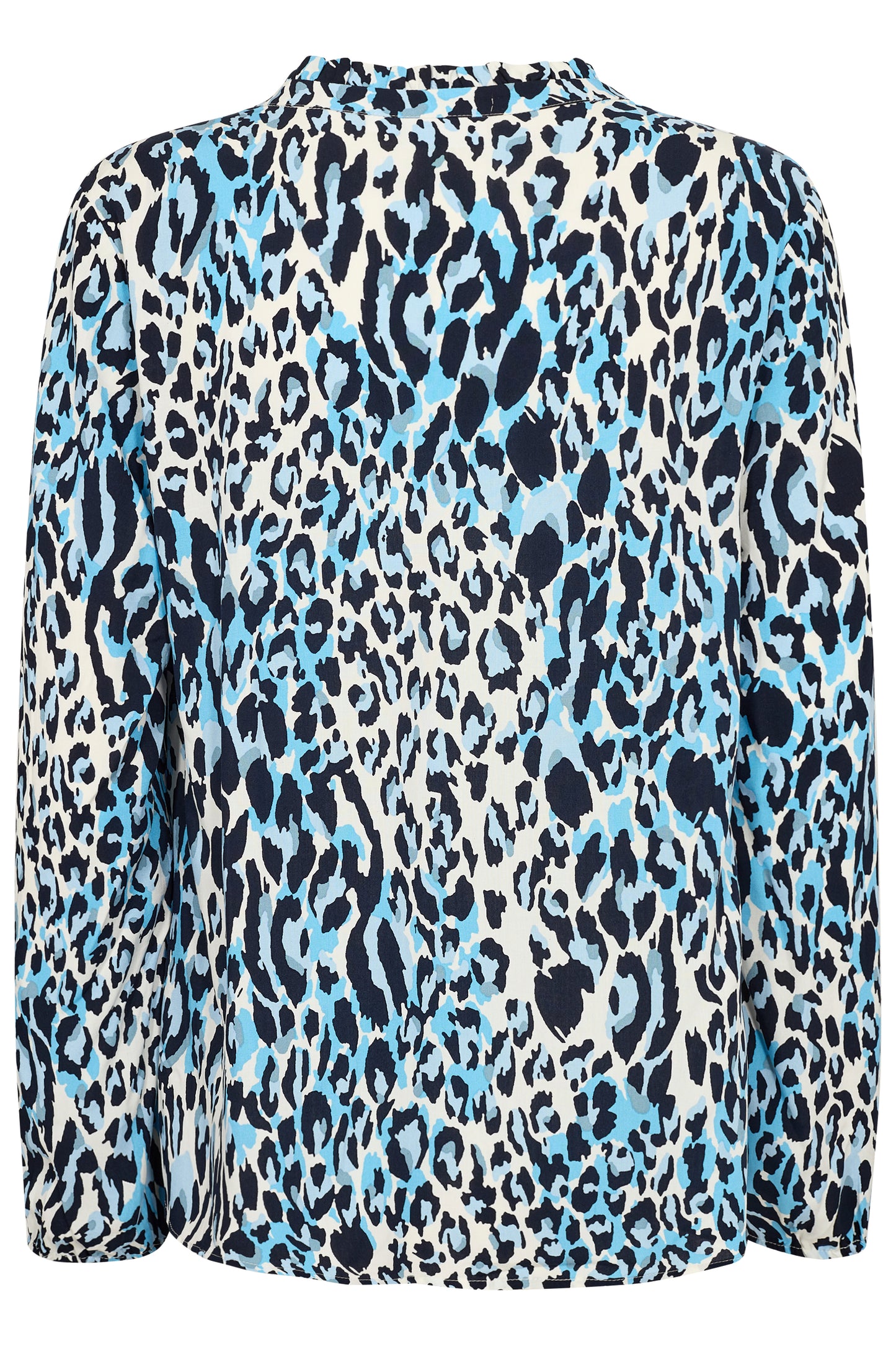 Saint Tropez Eda Blouse | Baby's Breathe Blue Animal
