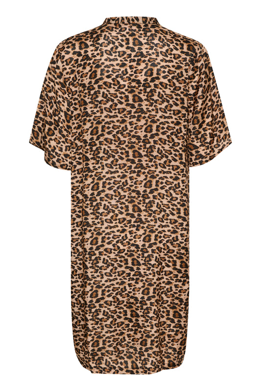 Saint Tropez Evitta Dress | Black Reg Leo