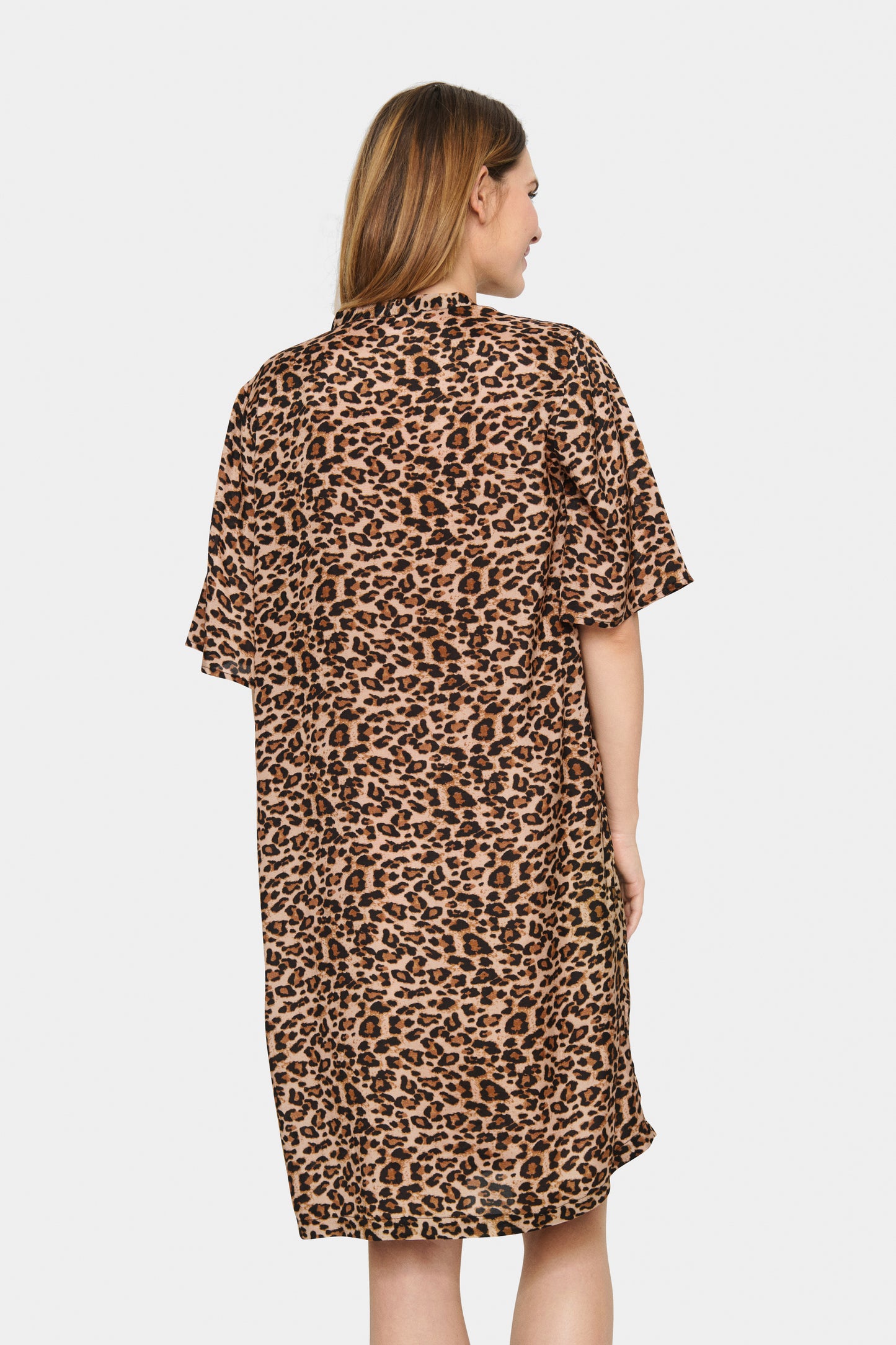 Saint Tropez Evitta Dress | Black Reg Leo