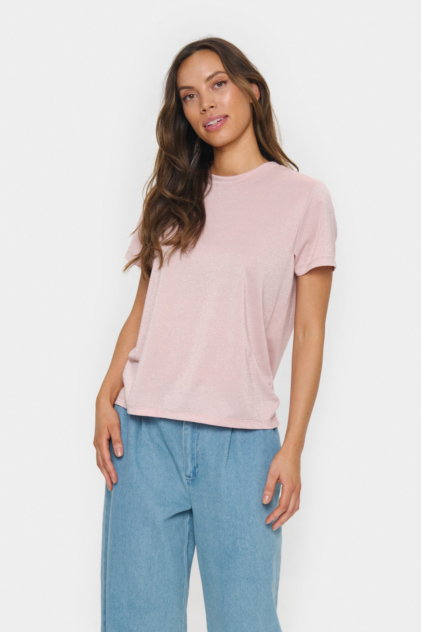 Saint Tropez Haga Regular T-Shirt | Pink Nectar