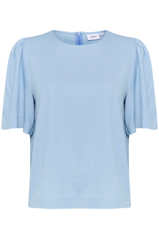 Saint Tropez JarlienSZ Blouse | Airy Blue
