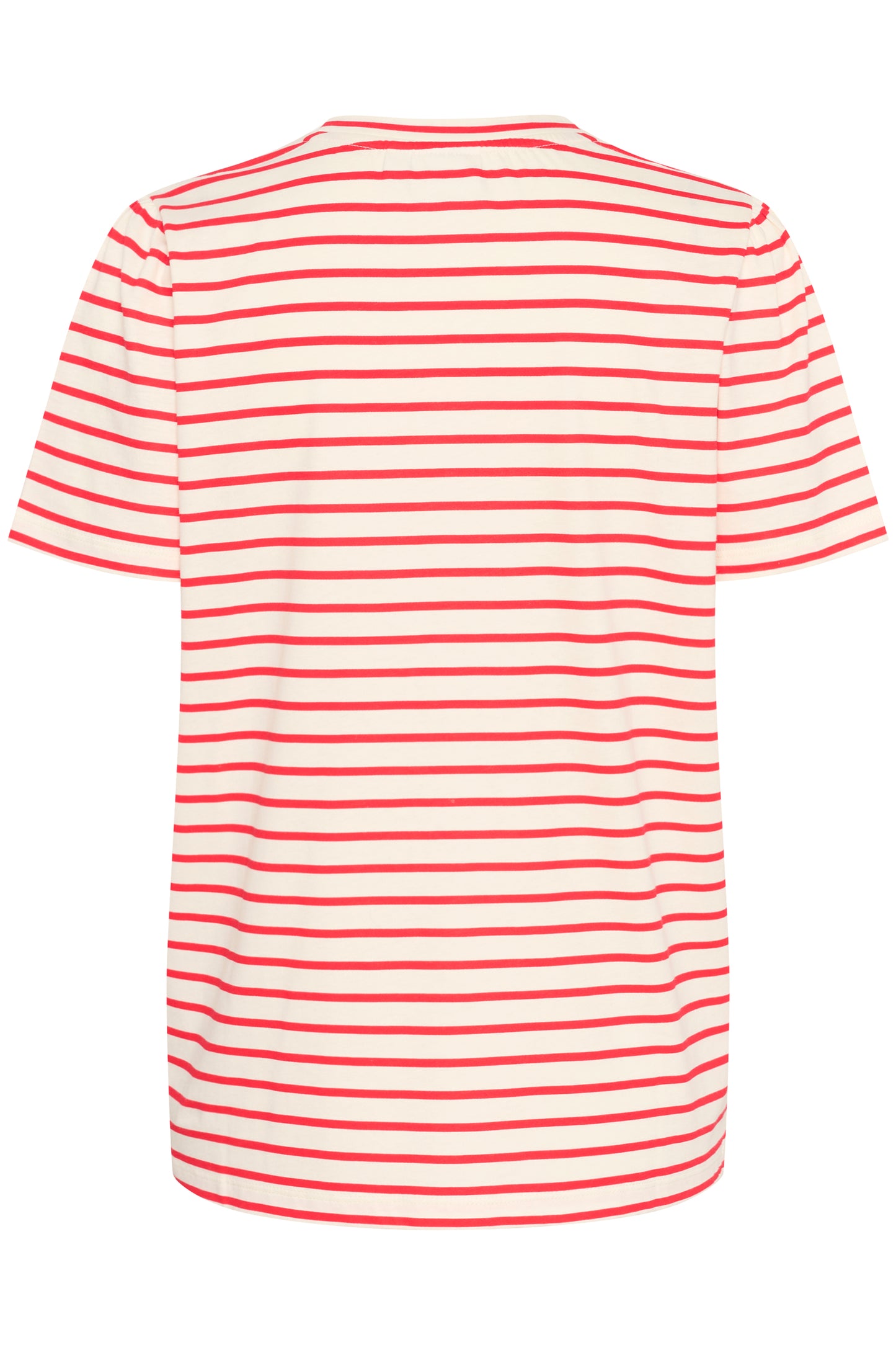 Saint Tropez Jucia T-Shirt | Flame Scarlet White Stripe