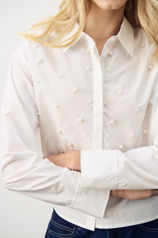 Saint Tropez Lupina Shirt | Bright White
