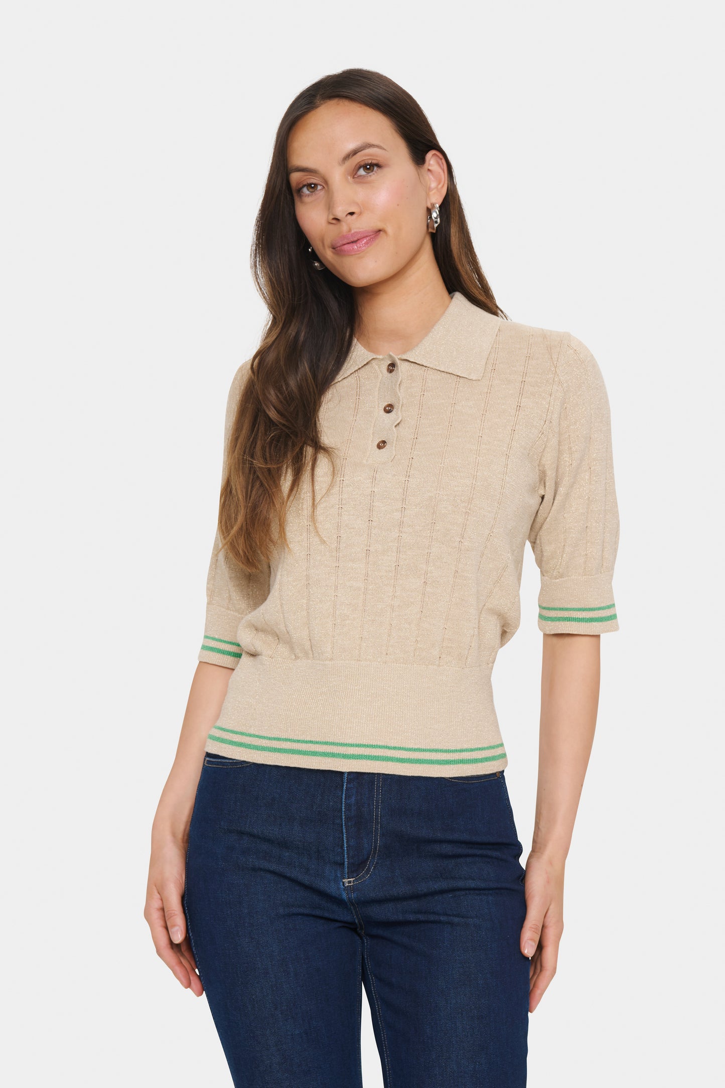 Saint Tropez Leslie Pullover | Fog