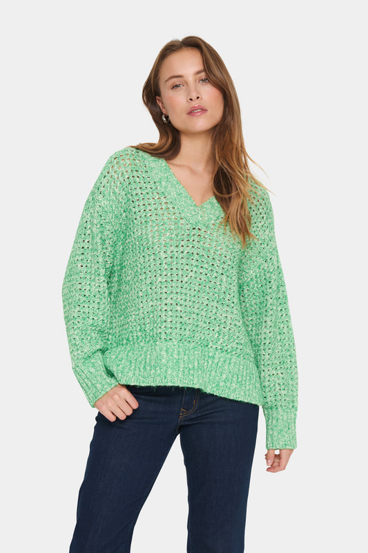 Saint Tropez Lotty Pullover | Greenbriar