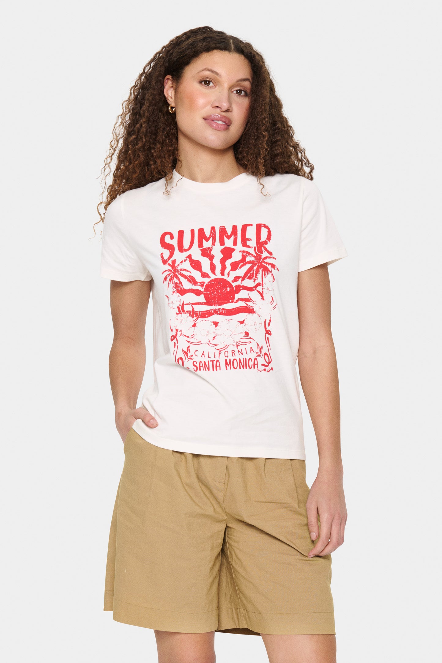 Saint Tropez Kuvi T-Shirt | Ice