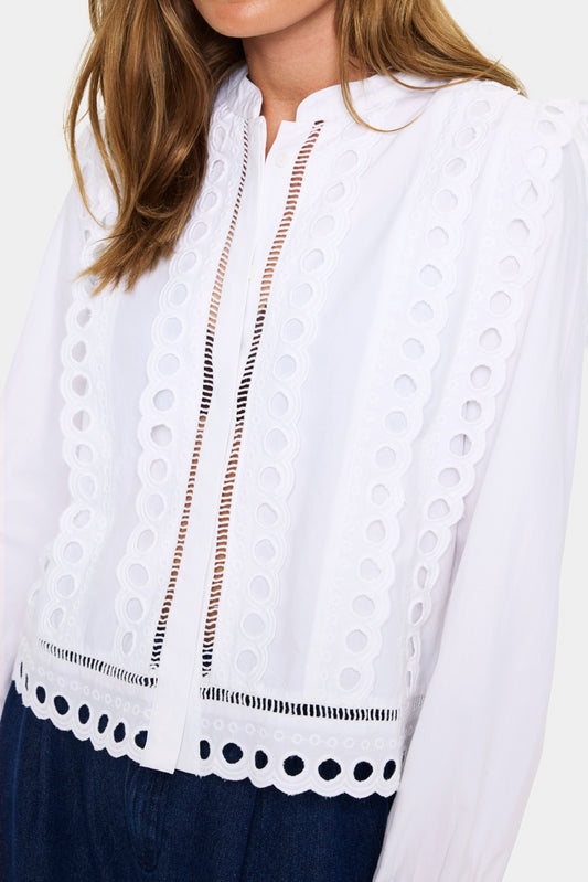 Saint Tropez Marlee Shirt | Bright White