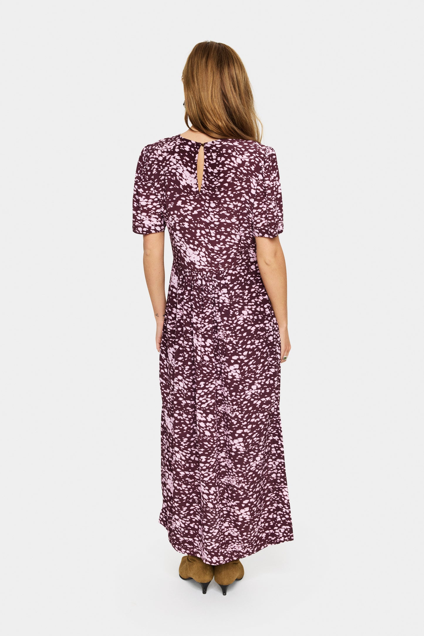 Saint Tropez Malika Dress | Fudge Spotty Animal