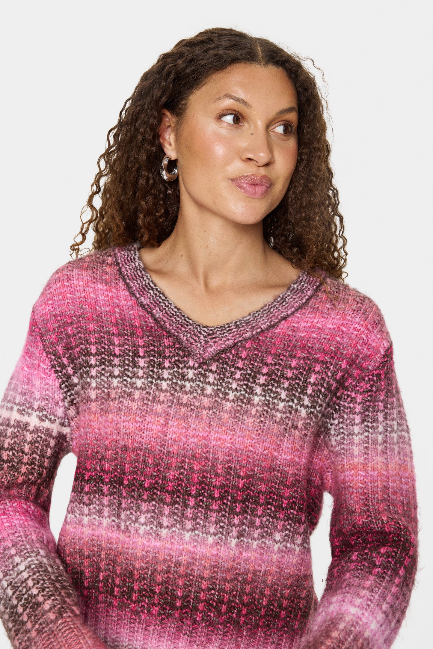 Saint Tropez Mirabel Pullover | Pink Peacock