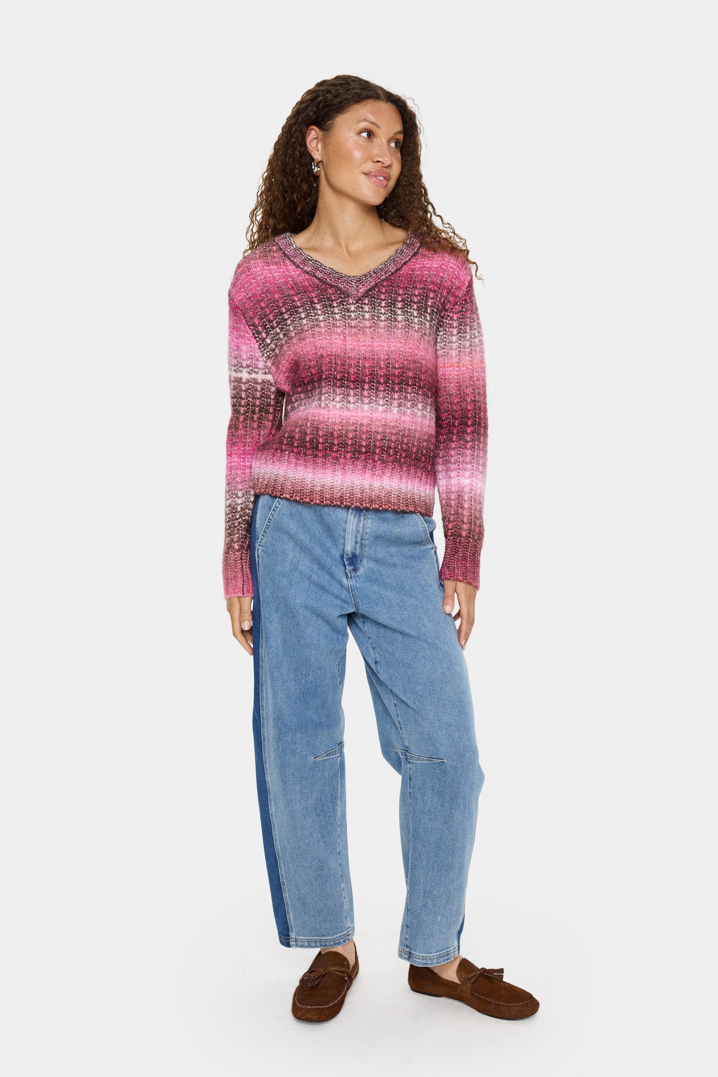 Saint Tropez Mirabel Pullover | Pink Peacock
