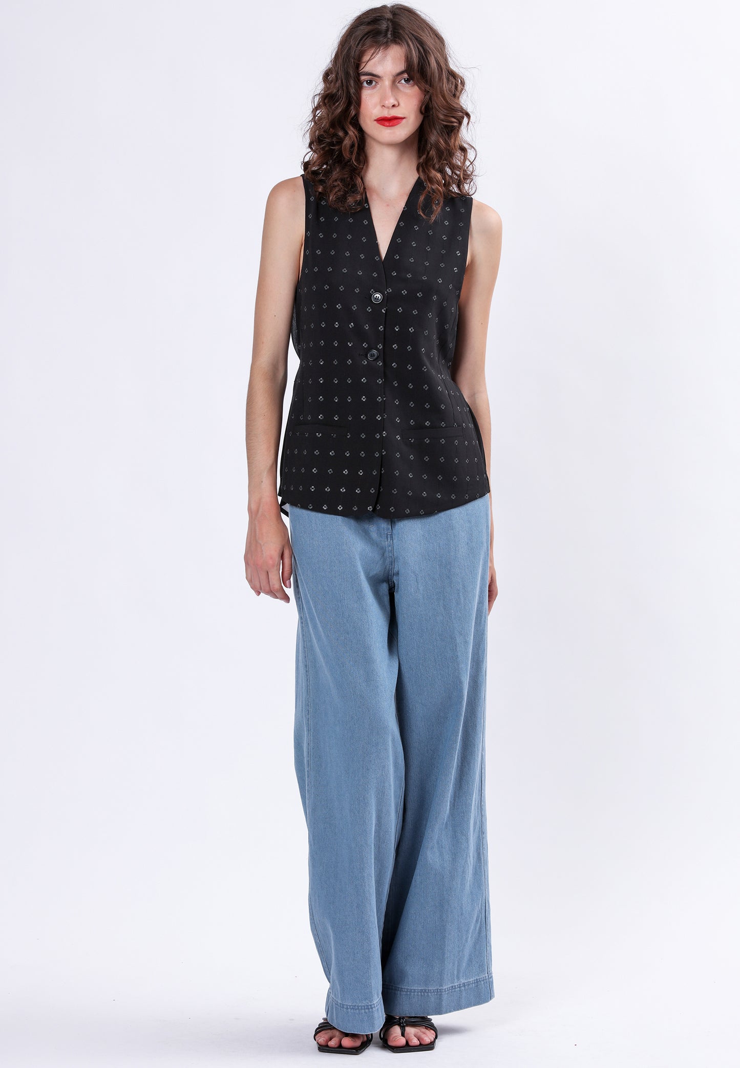 Religion Fleet Waistcoat | Black