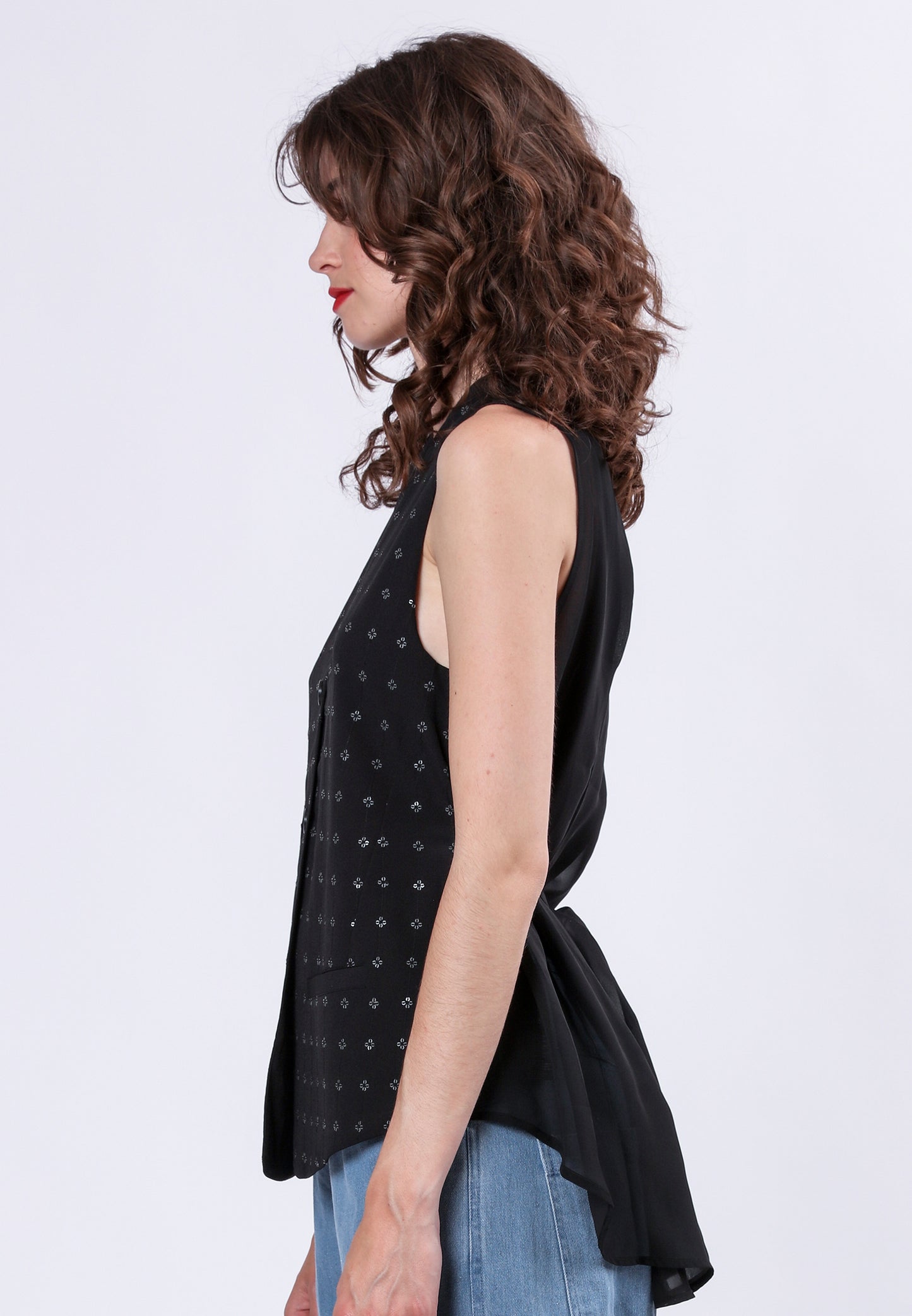 Religion Fleet Waistcoat | Black
