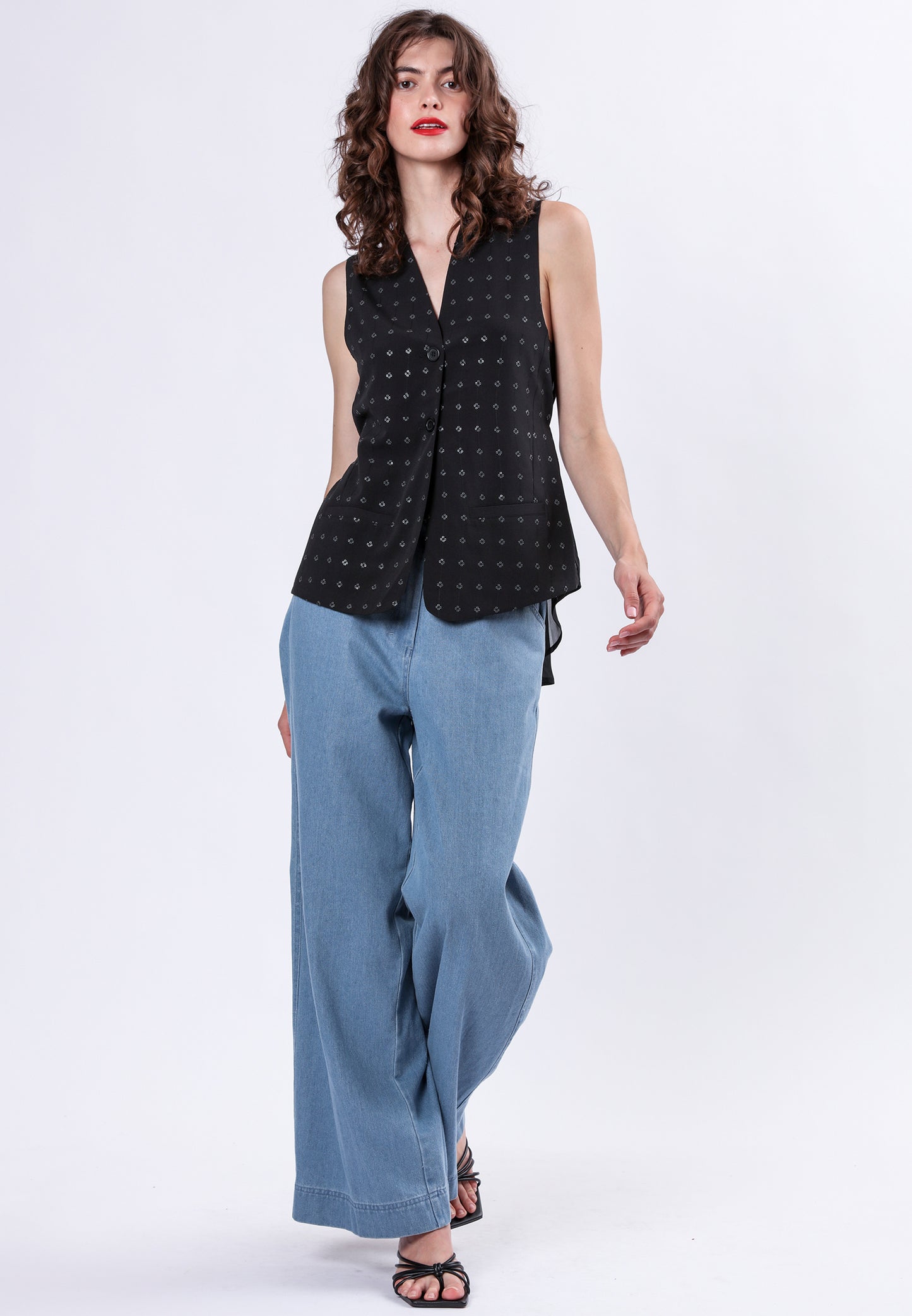 Religion Fleet Waistcoat | Black