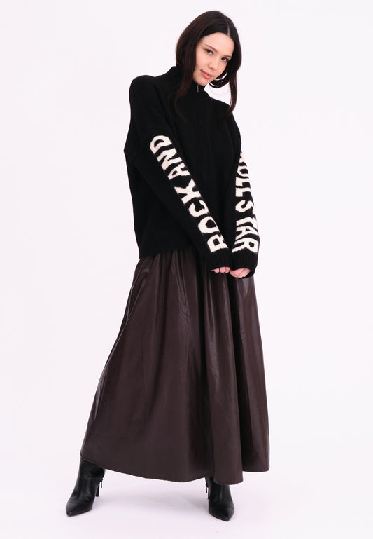 Phoebe Cardigan | Black & White