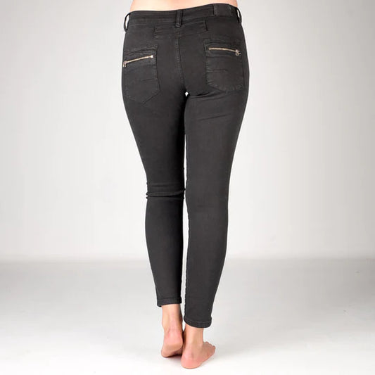 Melly & Co 4 Button Jeans | Black