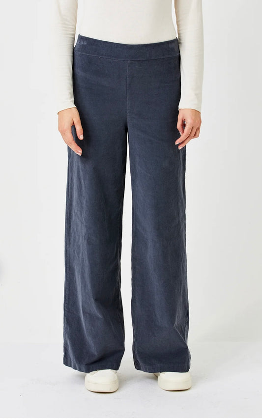 Ziggy Wide Leg Stretch Baby Cord Pants