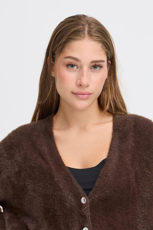Ihbrula Cardigan | Coffee Bean