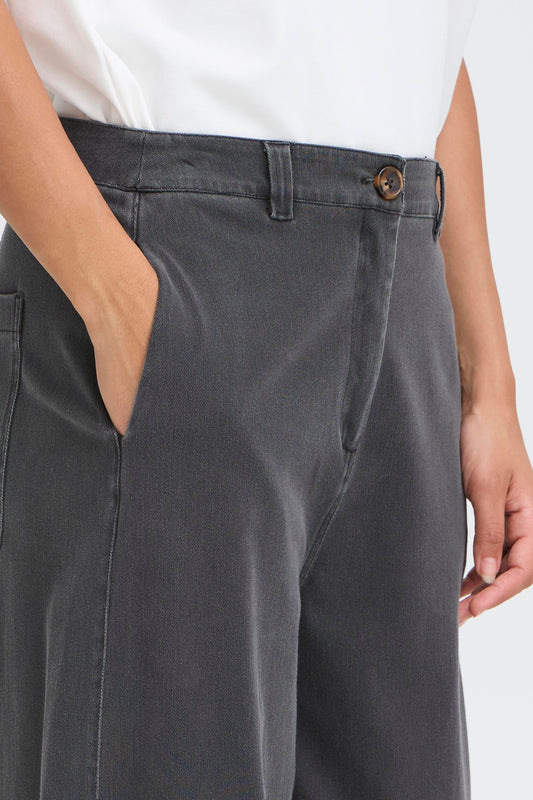 Ihkate Denim Pants | Dark Grey