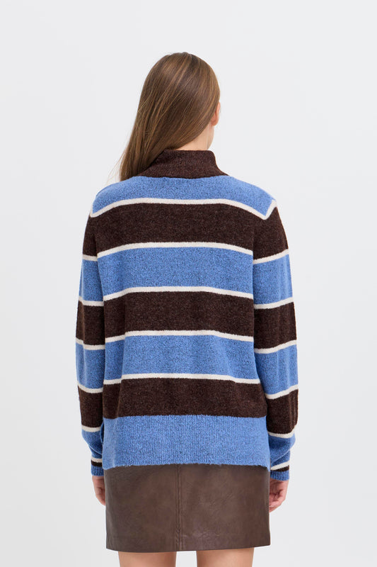 Ihedeen Jumper | Coffee Bean Stripe