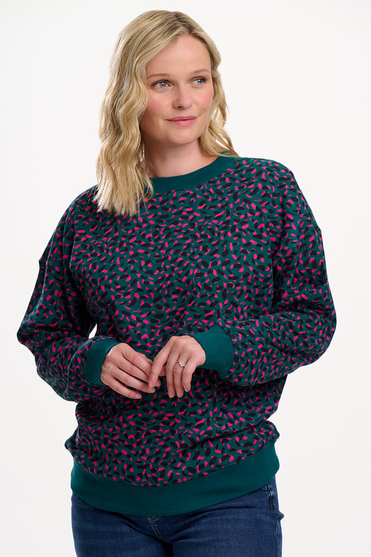 Eadie Relaxed Sweatshirt | Green